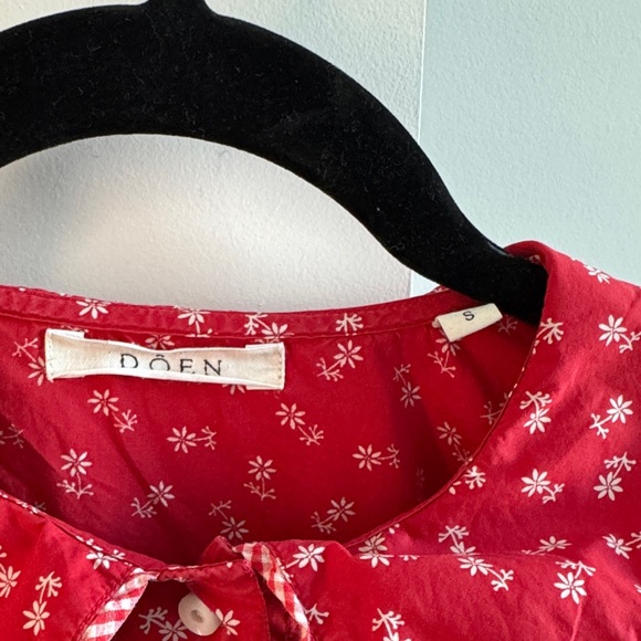 Doen Red Women’s Pajama Set - Picture 2 of 6